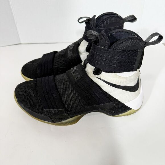 Nike‎ LeBron Zoom Soldier 10 Black White 844378-001 Basketball Sneakers Size 10 main image 4